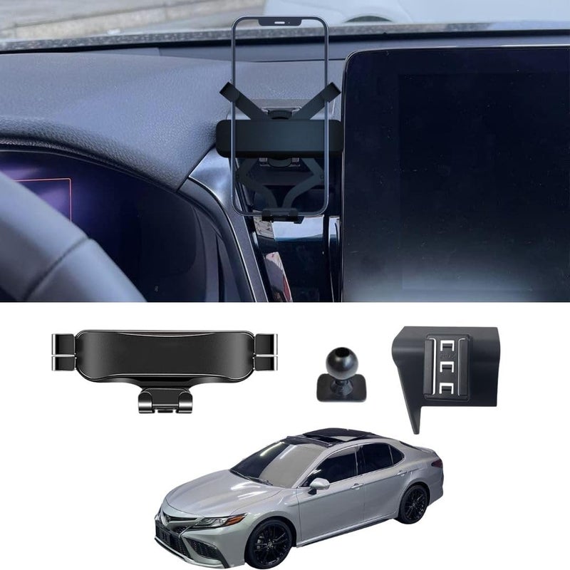 TRX AUTO Phone Holder Mount With Gravity Phone Holder For Toyota Camry 2021 To 2024 | Toyota Camry Accessories | Camry Mobile Phone Holder - Image 1