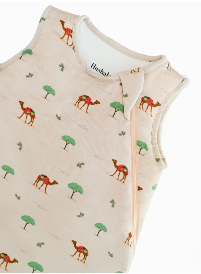 Hushabye – Baby Sleep Bag – 1.0 TOG Bamboo – Camel - Image 3