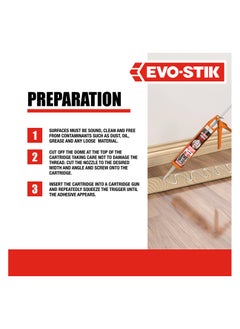 EVO-STIK Sticks Like Turbo Adhesive, All Weather, Fast Setting, Extreme Temperature & Movement Resistant, White, 290ml  - Image 4