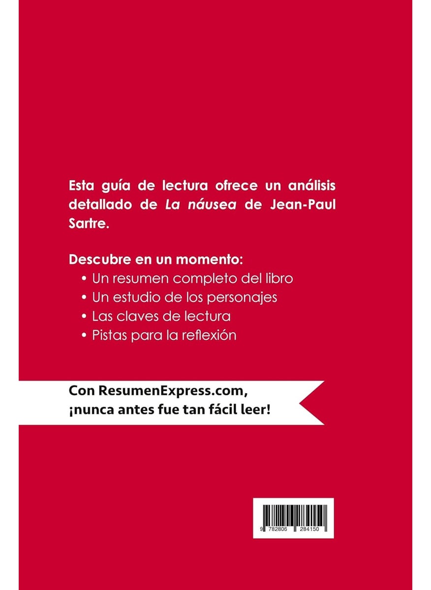 Resumenexpress.com La náusea de Jean-Paul Sartre (Guía de lectura): Resumen y análisis completo
