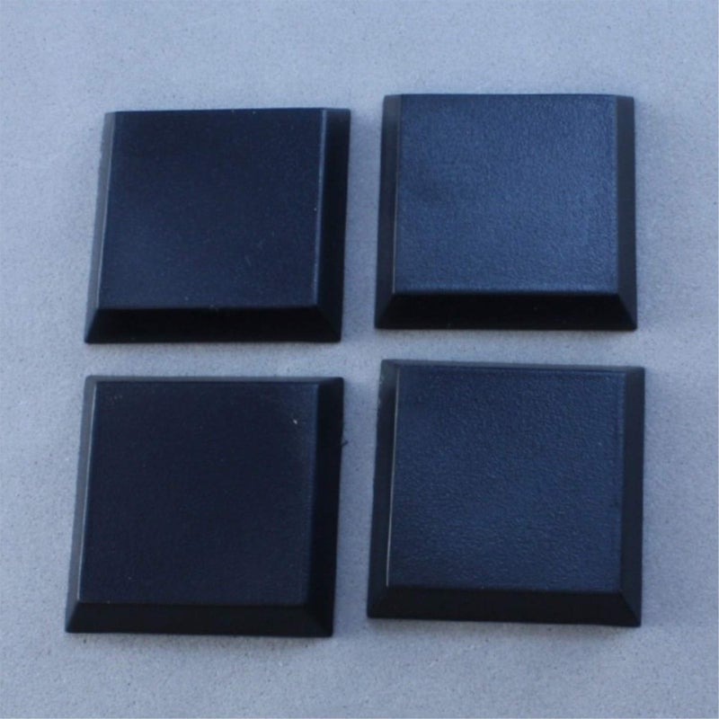 Reaper Miniatures RPR74038 1 in Square Flat Top Base (Pack of 20) - Image 2