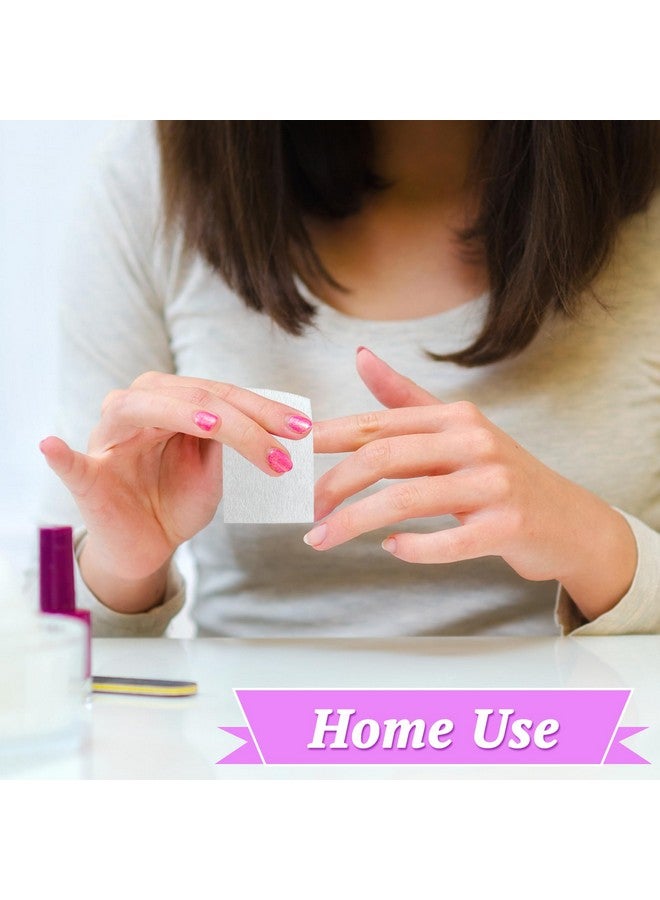 eyxformula 1000 Pcs Lint Free Nail Wipes Gel Nail Polish Remover Pads - Absorbent Cotton Pads For Nail Polish Removal, Nail Prep & Nail Care - Come With 2 Pcs Cuticle Pushers - Home Manicure & Nail Salon Use - Image 5