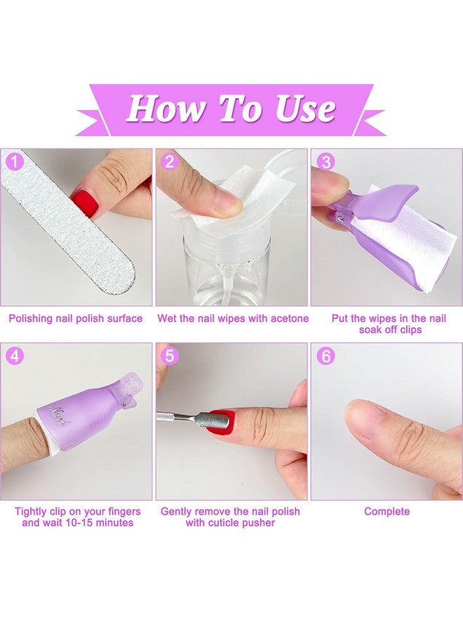 eyxformula 1000 Pcs Lint Free Nail Wipes Gel Nail Polish Remover Pads - Absorbent Cotton Pads For Nail Polish Removal, Nail Prep & Nail Care - Come With 2 Pcs Cuticle Pushers - Home Manicure & Nail Salon Use - Image 4