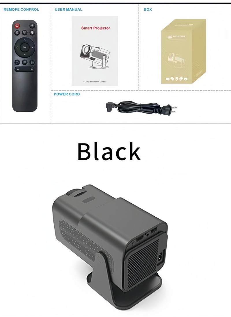 داريو - جهاز عرض محمول ذكي 5G بدقة HD 1080P - يدعم 4K، WiFi6، بلوتوث 5.0، أندرويد 11، تصحيح الزاوية التلقائي - متوافق مع أندرويد/آي أو إس/صندوق التلفاز/HDMI/USB/وحدة تحكم PS4/PS5/آيفون/سامسونج/هواوي/شياومي - Image 1