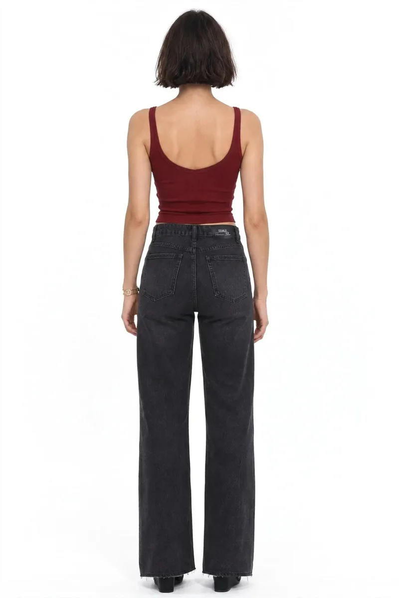 Squalo Black SQUALO Women's Cotton Pants for Women | Best Price UAE