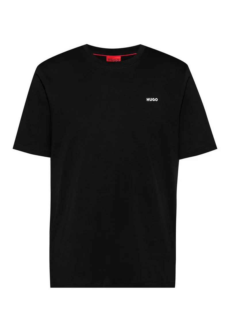 HUGO Cotton-jersey T-shirt with logo print