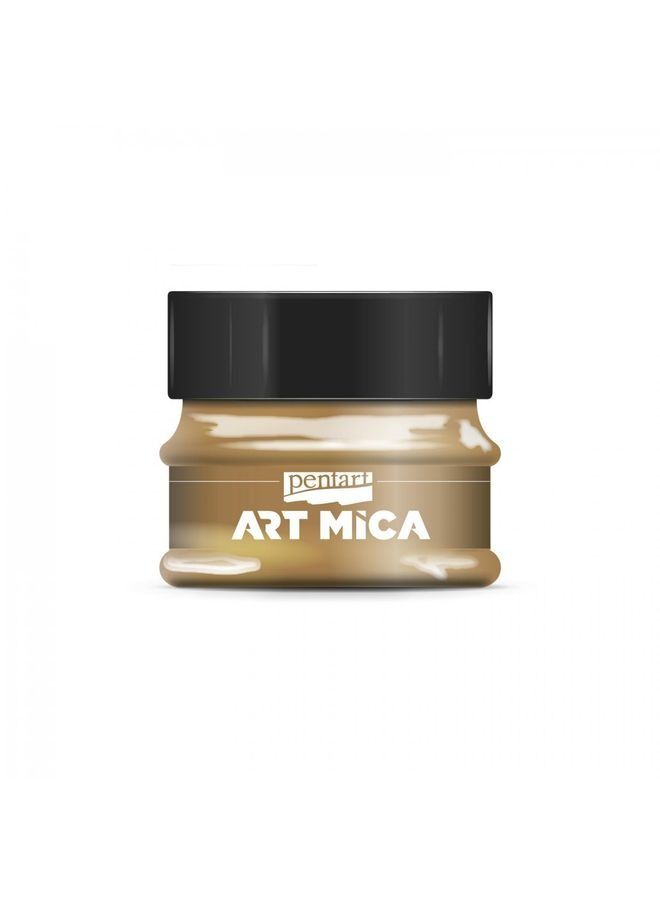 Pentart Art Mica Powder Pigment 9gr Golden brown