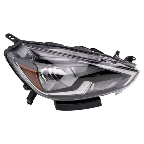 TRQ Headlight Assembly Set Headlights Driver & Passenger Side Compatible with 2016-2019 Nissan Sentra NI2502244 NI2503244 - Image 5