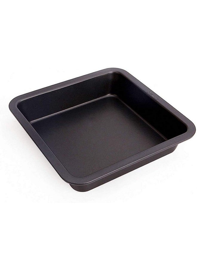 Xacton Cake Making 4 In 1 Combo Of Bread Loaf Tin And Square Cake Mould With Silicone Brush And Spatula Set|Cake Decorating Tools|Kitchen Tools Set - Multicolor, Black - Image 2