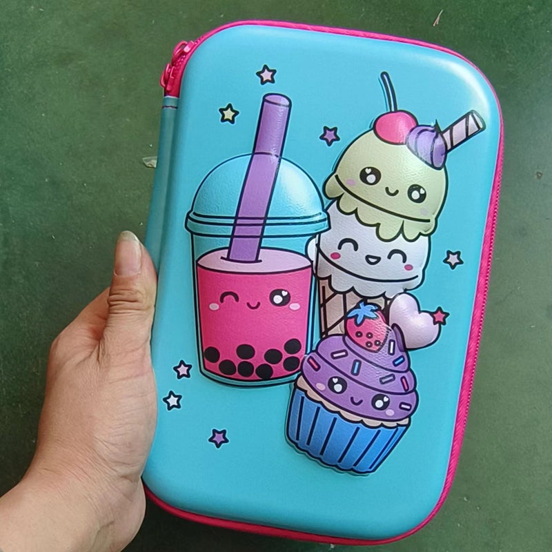 New Cartoon Cute Three-Dimensional Stationery Box Large Capacity Children'S Pencil Box Boy Girl Pencil Box Student Pencil Bag - Image 5