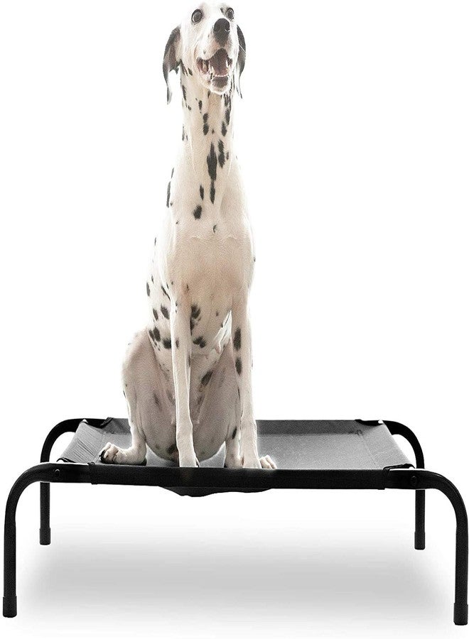 KOZI PET Elevated Dog Bed Outdoor Indoor Dog Fabric Cot, Raised Dog Beds (Small, Black) - Image 5