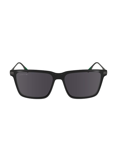 Men's UV Protection Rectangular Sunglasses - L6017S-001-5517 - Lens Size: 55 Mm