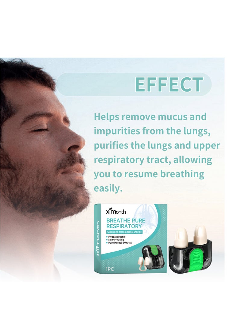 ximonth Nasal suction cleaner relieves nasal discomfort, nasal congestion and sneezing, cleanses the nasal cavity, and relieves nasal congestion and pressure.  - Image 2