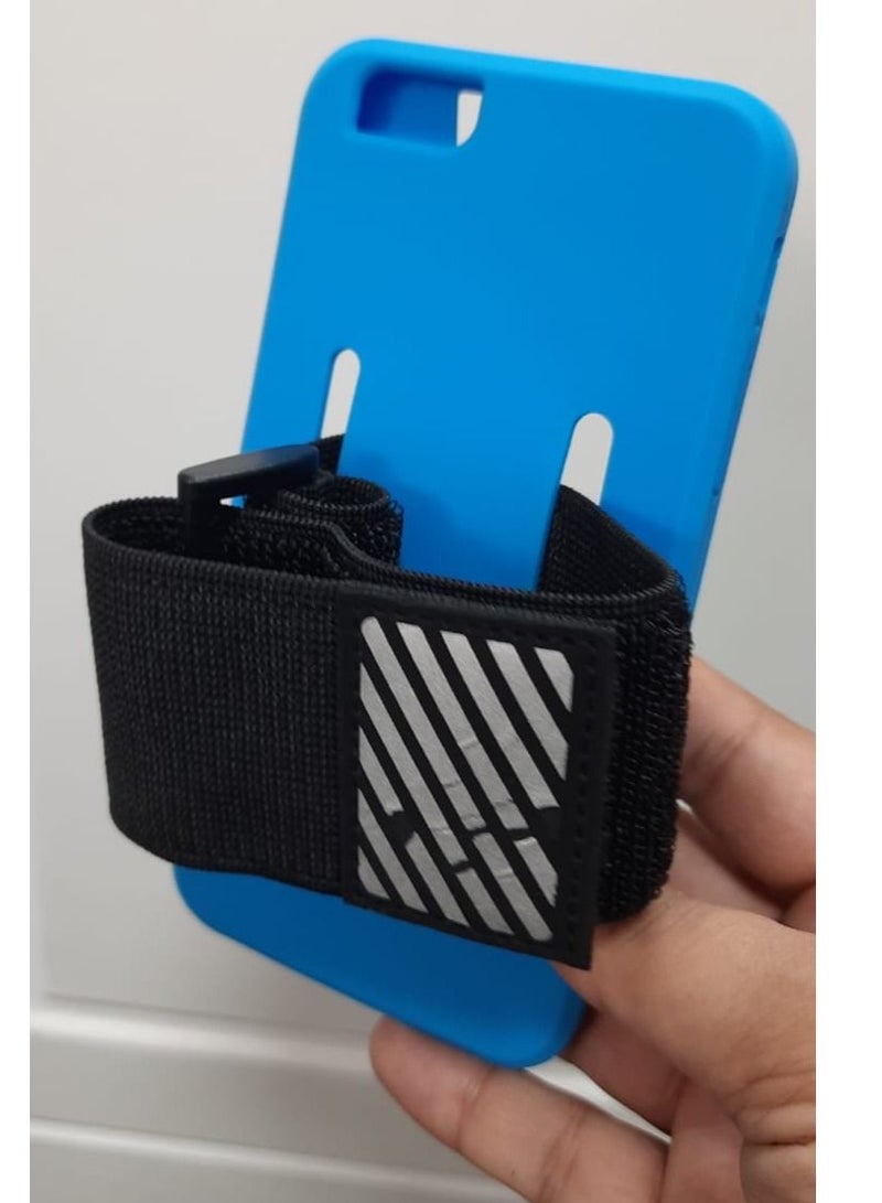 C-KU Sports Arm Band Case For Apple iPhone 6 /6S Blue - Image 3