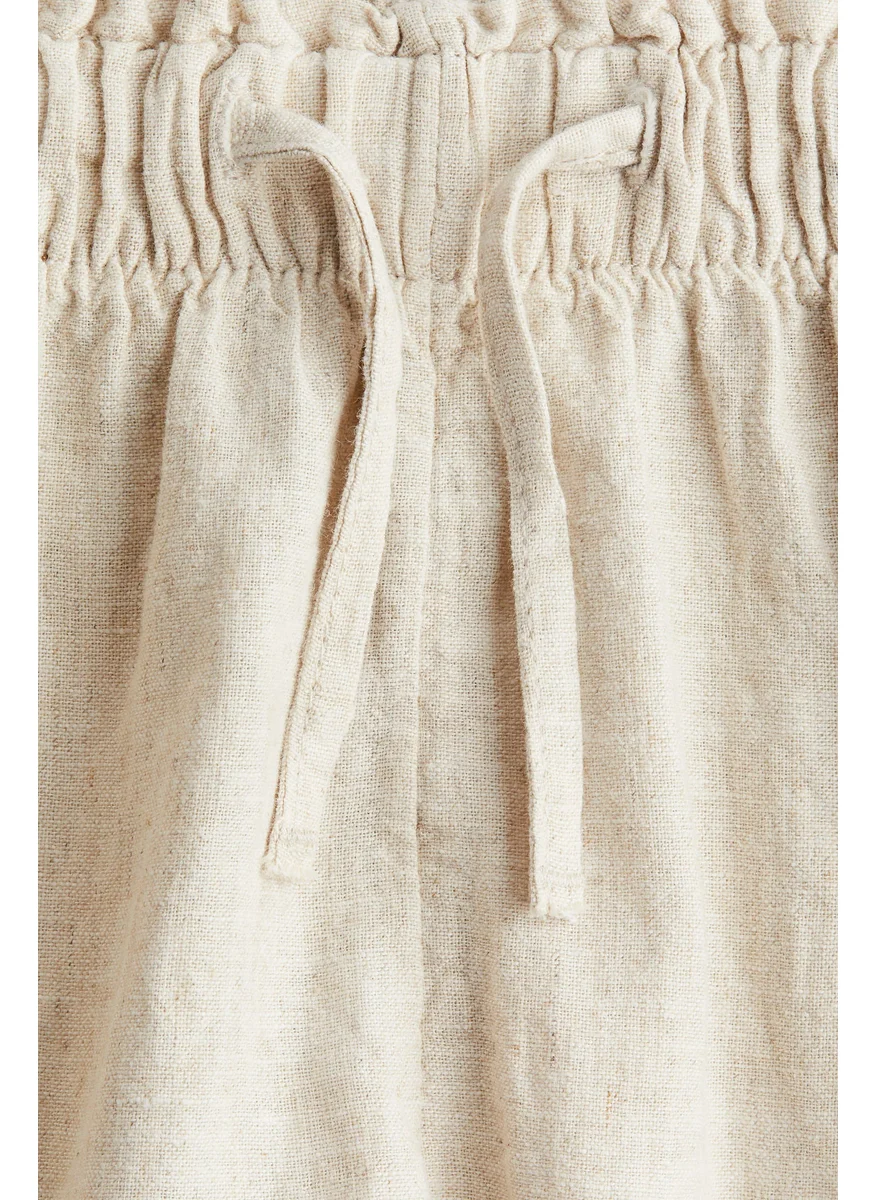 H&M Linen-Blend Shorts