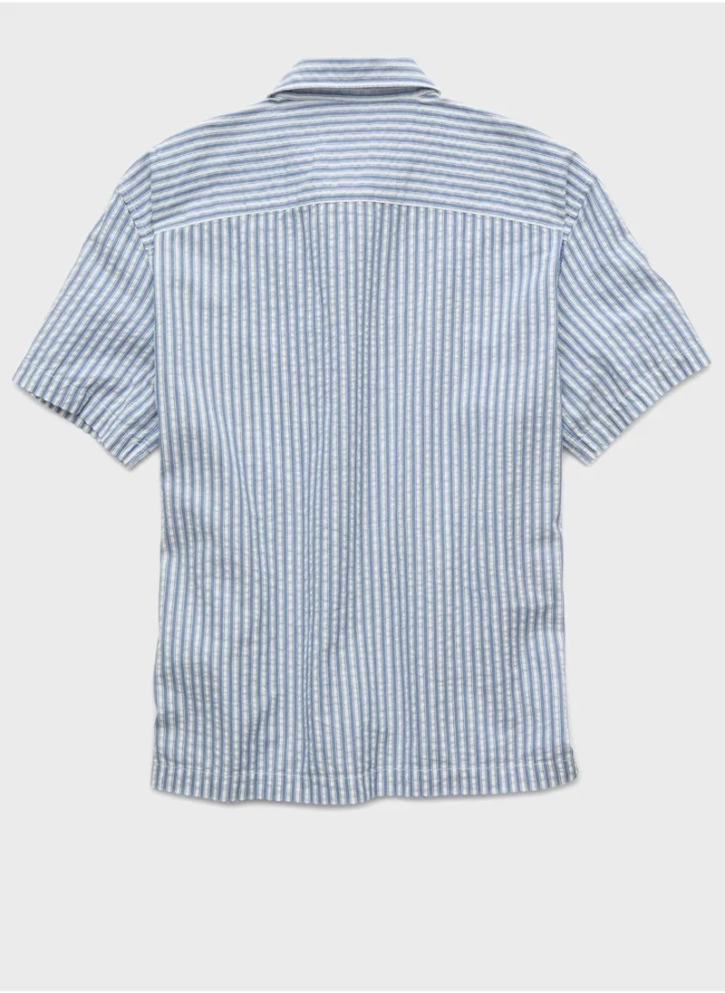 امريكان ايجل Essential Button-Up Poolside Shirt