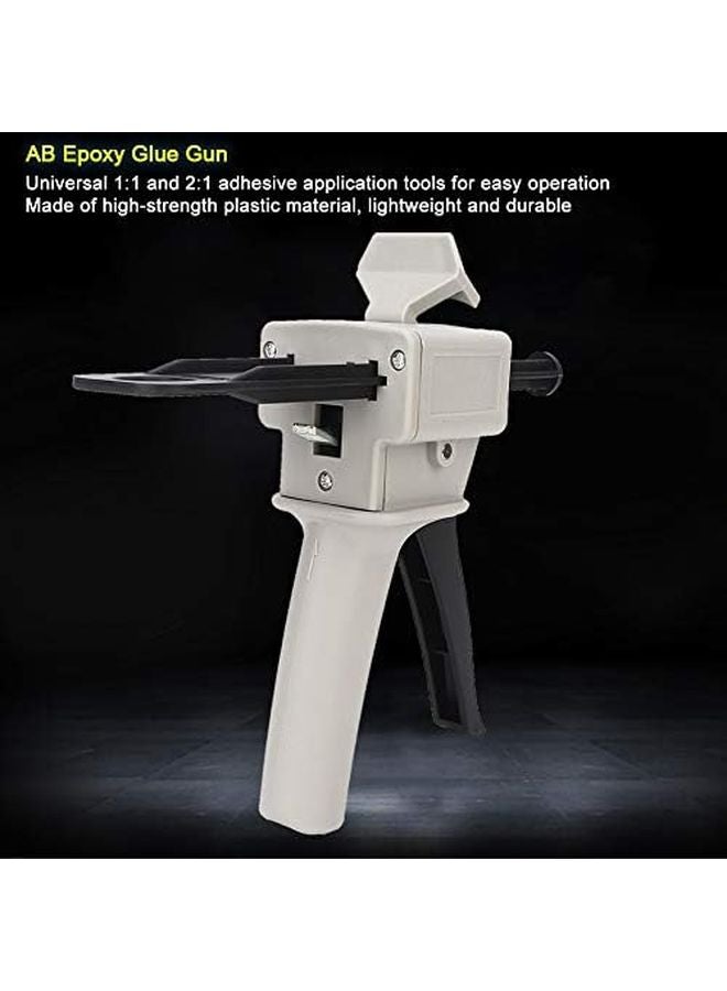 أكوتو 50 مل مجموعة مسدس الغراء اليدوي لمادة اللاصق البلاستيكي 1 1 و 2 1 - Image 4