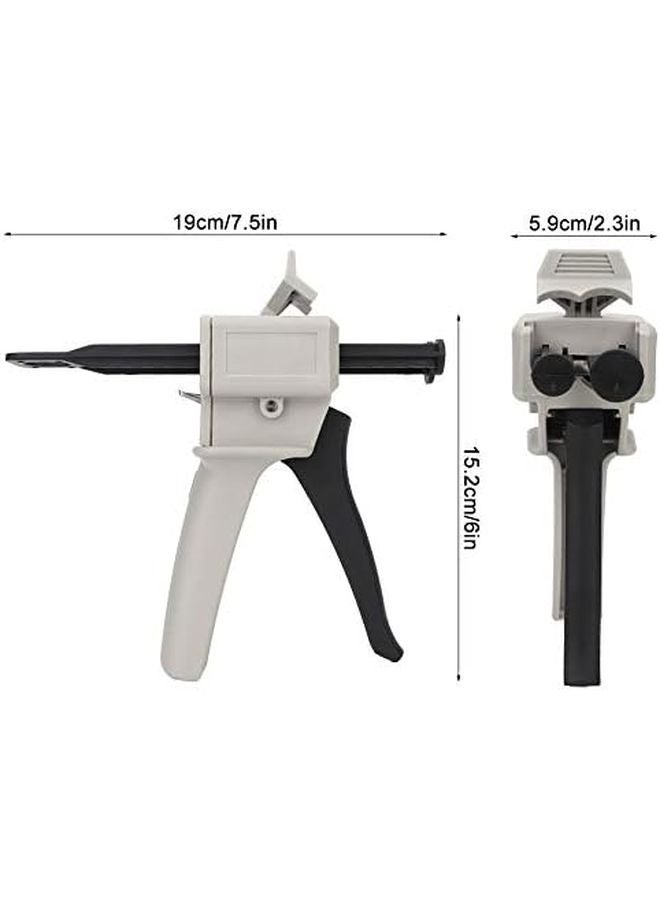 أكوتو 50 مل مجموعة مسدس الغراء اليدوي لمادة اللاصق البلاستيكي 1 1 و 2 1 - Image 3