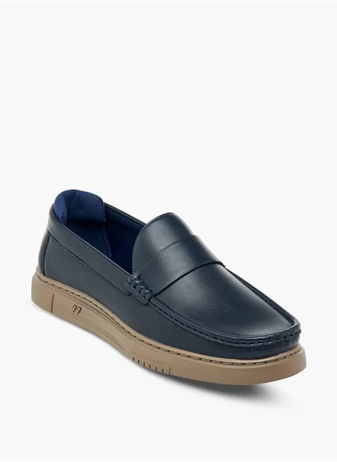 LBL by Shoexpress Men's Solid Slip-On Loafers