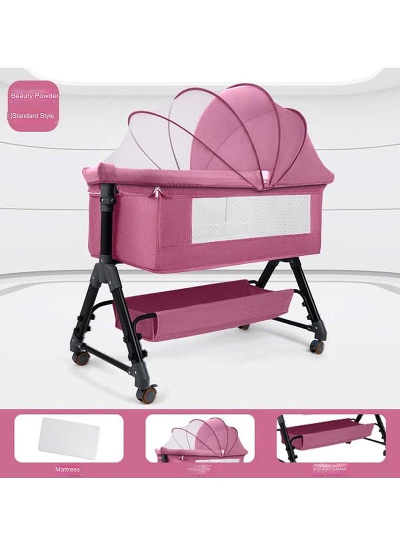 DubaiGallery Portable Cradle Crib Baby Cot Bed Multifunction Baby Crib Bed Co-sleeping Kids' Cribs - Image 2