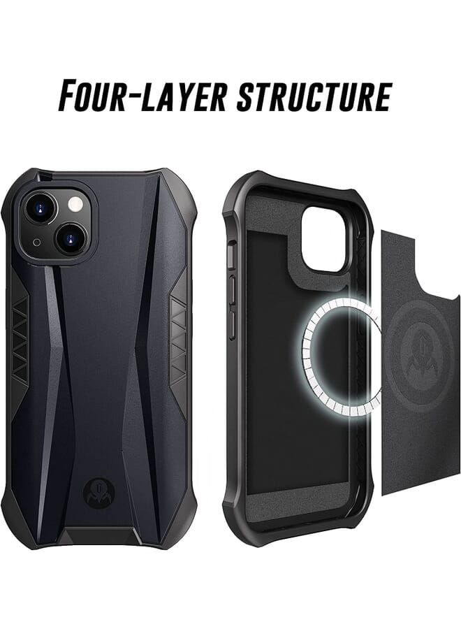 Gravastar C1-Nvy Ferra Case With Magsafe , Iphone 13 , Nvy  - Image 2