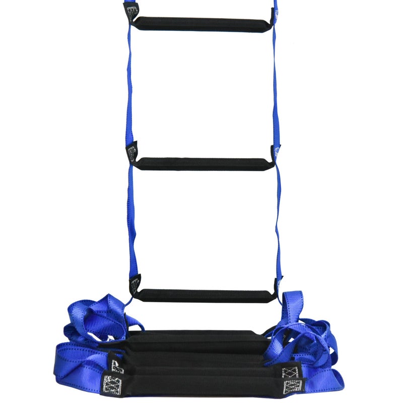 XXFBJNMD Emergency Fire Escape Ladder 9.8 Feet Portable Safety Rope Ladder Emergency Escape Ladders for 2-3 Story Homes for Windows, Balconies, and Sailboats, Kayaks, Etc - Image 1