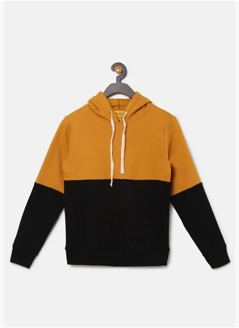 Instafab Color block Sweatshirt