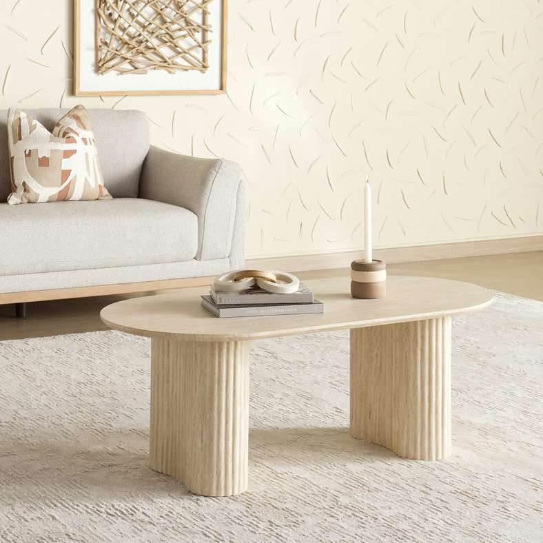 ALHECKA COFFEE TABLE - BEIGE