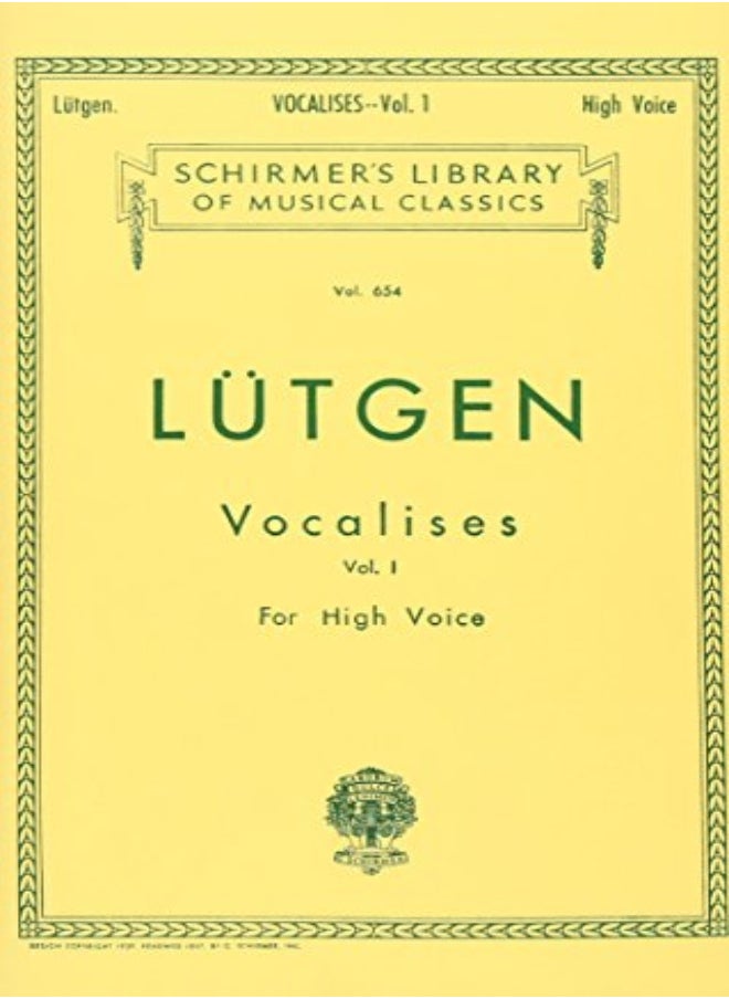 null - VOCALISES V01 HIGH VOICE - Image 1
