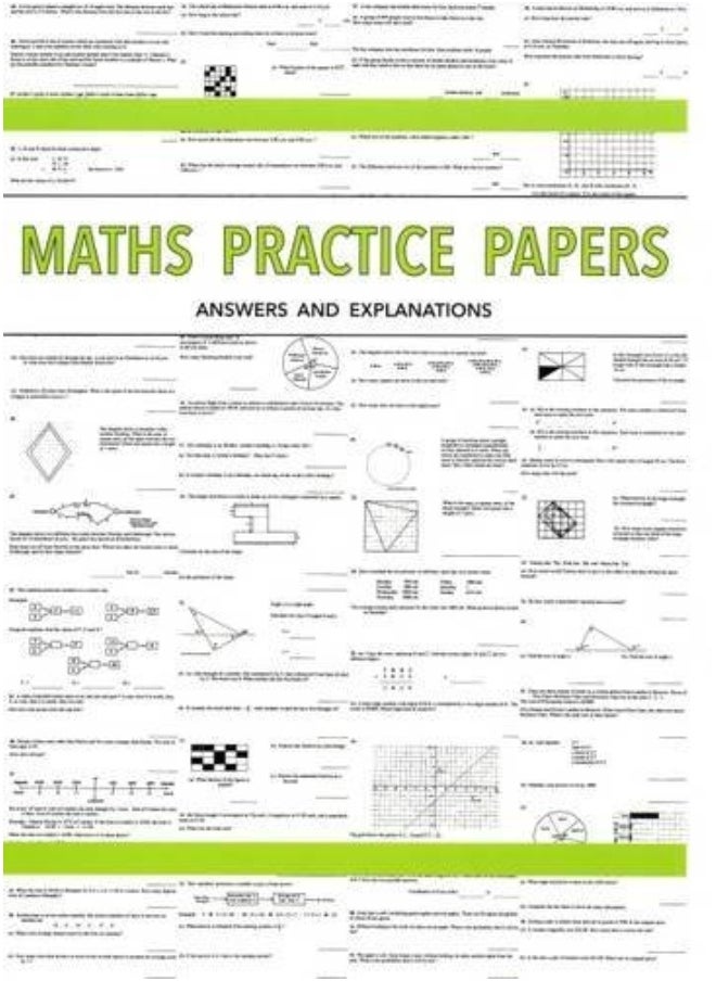 null - Maths Practice Papers for Senior School Entry - Answers and Explanations - Image 1