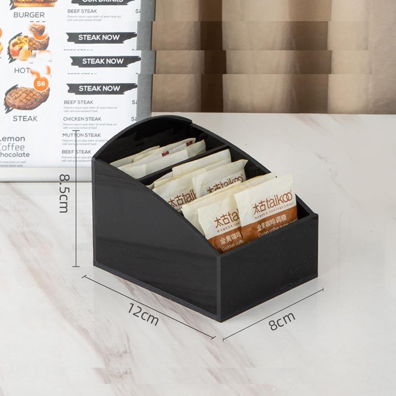 BinaryABC Coffee Bar Sugar Packet Holder,Sugar Packet Organizer,Tea Bag Organize,Drink Packet organizer,Coffee Pod Storage Box,Tea Bar Accessories - Image 2