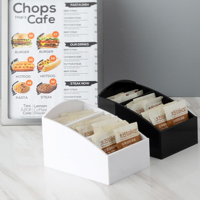 BinaryABC Coffee Bar Sugar Packet Holder,Sugar Packet Organizer,Tea Bag Organize,Drink Packet organizer,Coffee Pod Storage Box,Tea Bar Accessories - Image 4