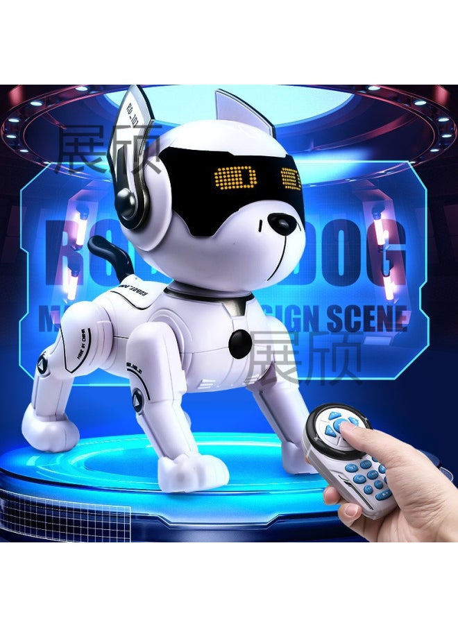 [Direct Supply] Intelligent Robot Dog Children's Remote Control Robot Electric Toy Dog Boys And Girls-Color:A001 Remote Control Smart Stunt Dog (voice Control)  - Image 4