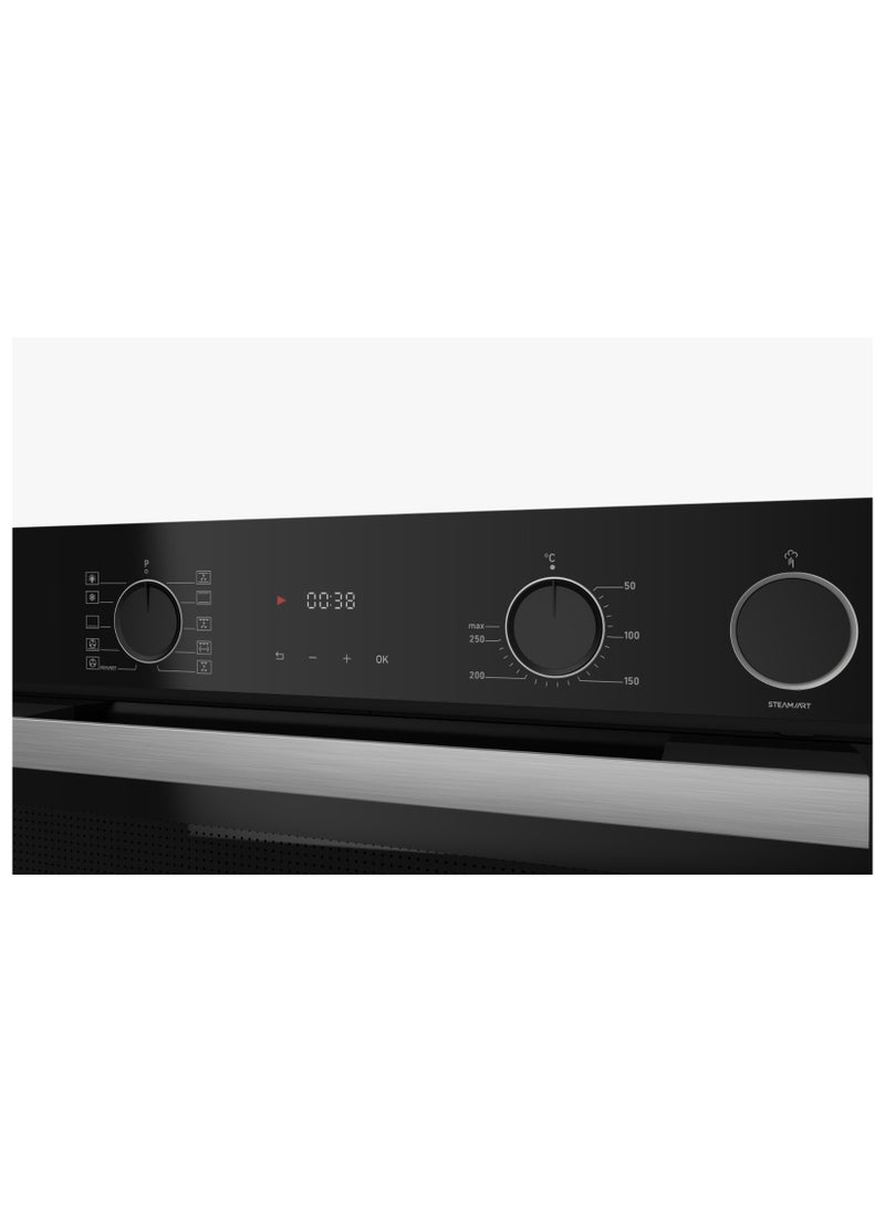 Purity OPREE10BL – Full Electric Built in oven 10 program  - Image 4