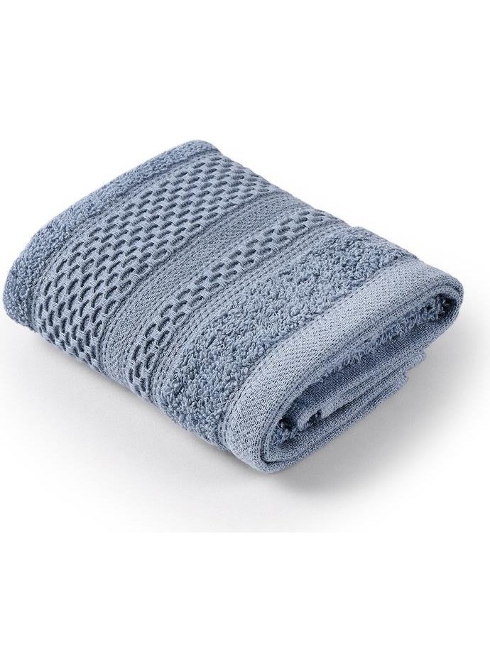 Softy - Natural Cotton Guest Bath / Kitchen Towel - 30 x 50 cm Blue - pzsku/Z60FF5A189AE4D712617BZ/45/_/1725722343/9829853c-2698-46b3-b660-68a3cecd43f0