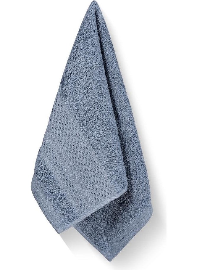 Softy - Natural Cotton Guest Bath / Kitchen Towel - 30 x 50 cm Blue - pzsku/Z60FF5A189AE4D712617BZ/45/_/1725722345/f1ba7351-32af-4d6a-a307-9214790094b4