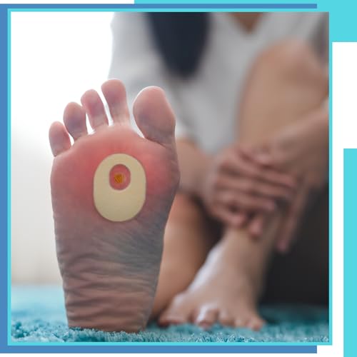 Nuanchu 72 Pcs Felt Callus Cushions Oval Shaped Callous Pads for Foot Adhesive Corn Cushions for Calluses Breathable Foot Pad for Bottom of Feet Pain Relief Men Women Care, 1.7 x 2.2 Inch - Image 4