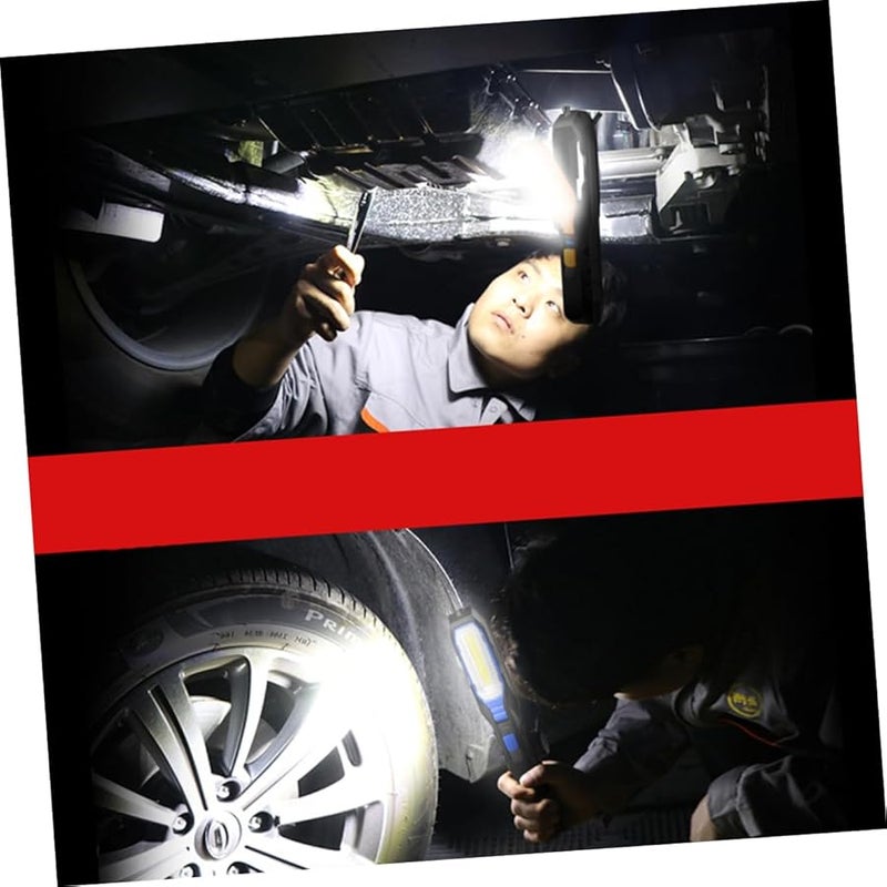 Jojofuny Rechargeable Magnetic LED Work Lamp Portable Inspection Flashlight Emergency Lighting 1 Pack - Image 3
