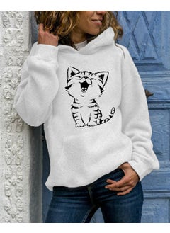 white hooded