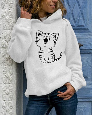 white hooded