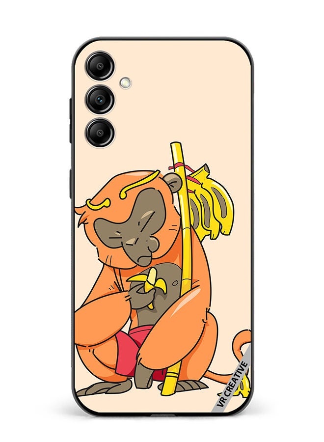 VR CREATIVE Protective Case Cover For Samsung Galaxy A34 Sleepy Monkey Design Multicolour - Image 1