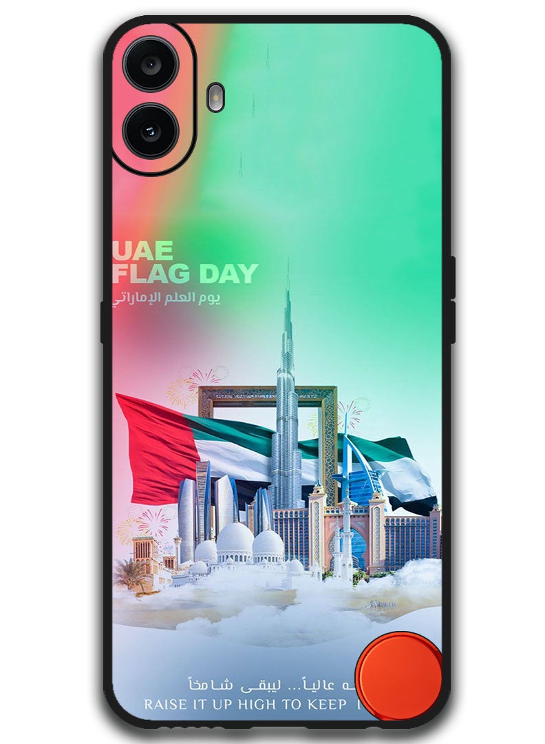 Theodor Protective Case Anti Scratch Shock Proof Bumper Cover For Nothing CMF Phone 1 HAPPY UAE FLAG DAY - Image 1