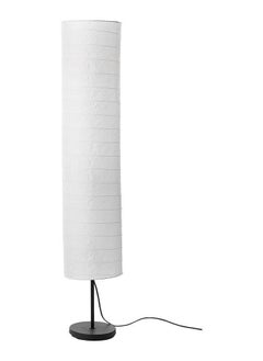 HOLMO Cylindrical Floor Lamp White 116cm  - Image 1