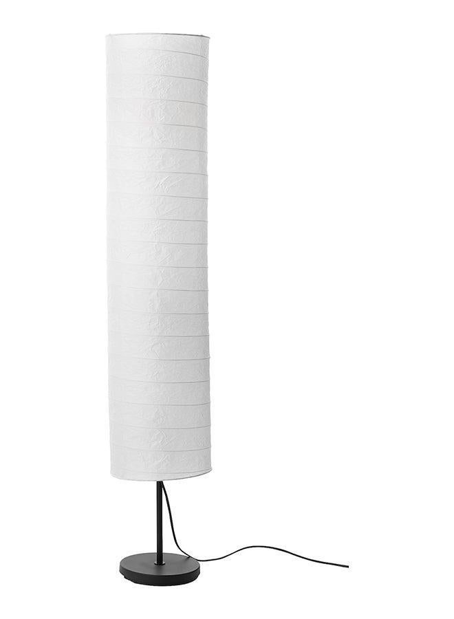 HOLMO Cylindrical Floor Lamp White 116cm - Image 1