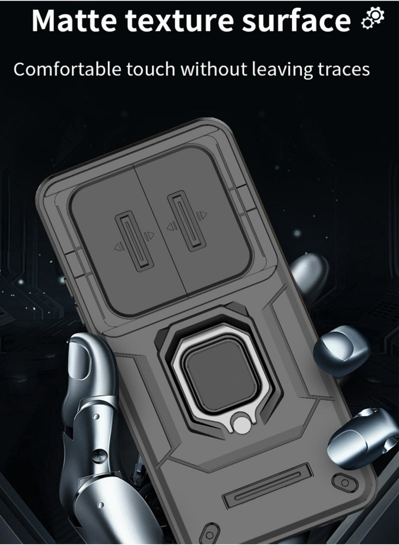 شرف X9d 5G غطاء الحالة مع غطاء الكاميرا الشريحة وحامل الحلقة، وقف القشرة الخلفية الغطاء مقاومة للخدش وامتصاص الصدمات واقي الملحقات وقف وقف الحلقة المغناطيسية للسيارة حماية - view 3