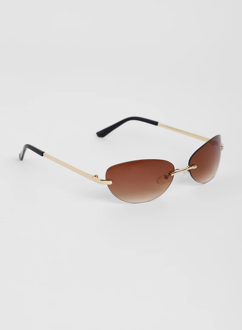 صوص هاوت The Minimal Oval Sunglasses