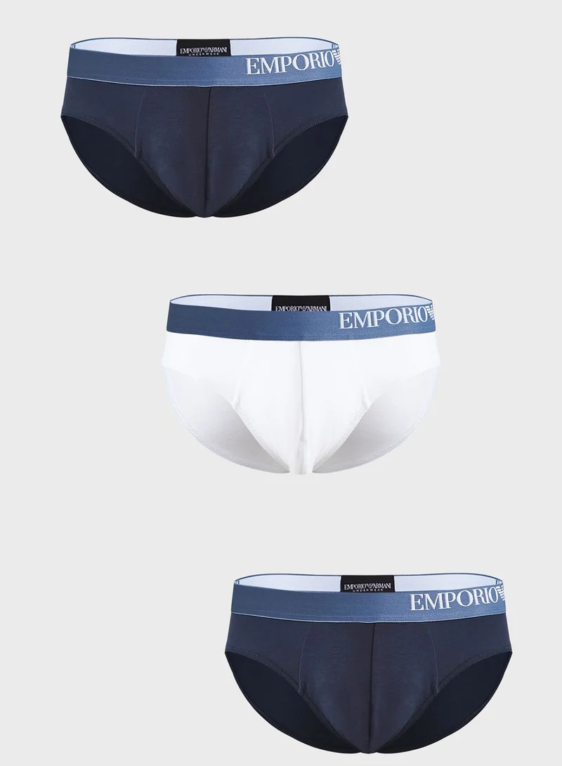 EMPORIO ARMANI 3-Pack Of Briefs