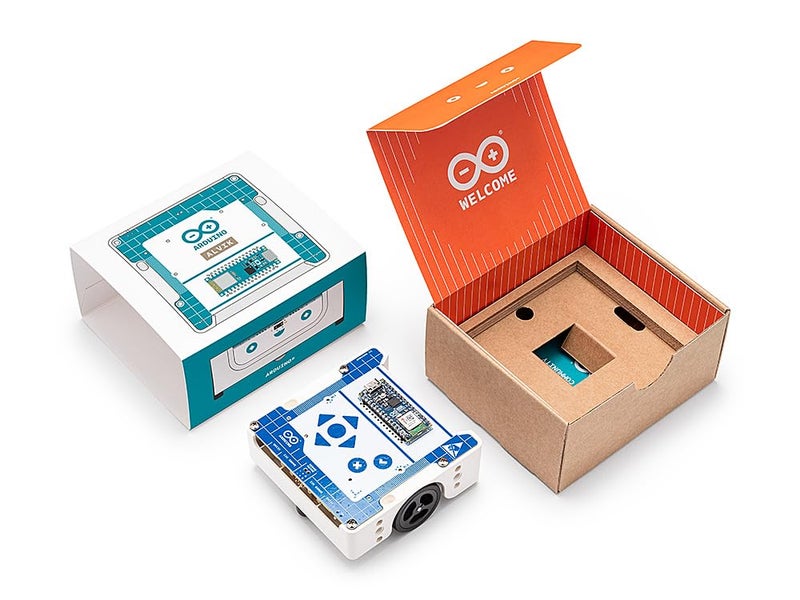 Arduino Arduino Alvik [AKX00066] Official Programmable Robot - Compatible with MicroPython - Powered Nano ESP32 - Line Following with Distance and Multi Sensors - Connectors for Lego Technic - Image 1