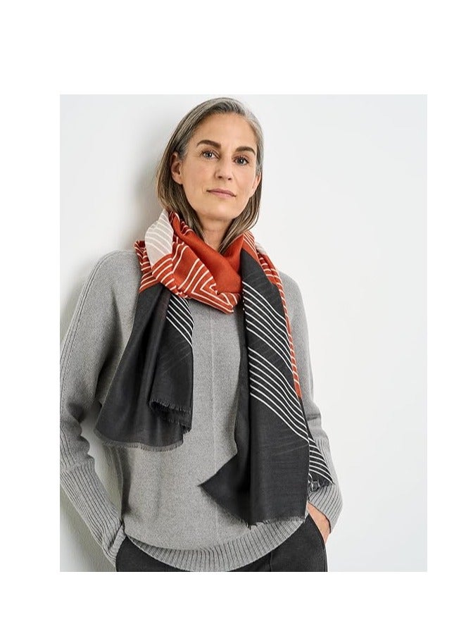 GERRY WEBER Maxi scarf with a stripe pattern - Image 2
