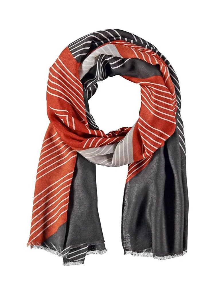 GERRY WEBER Maxi scarf with a stripe pattern - Image 4
